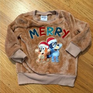 Bluey Christmas Sweater - 2T